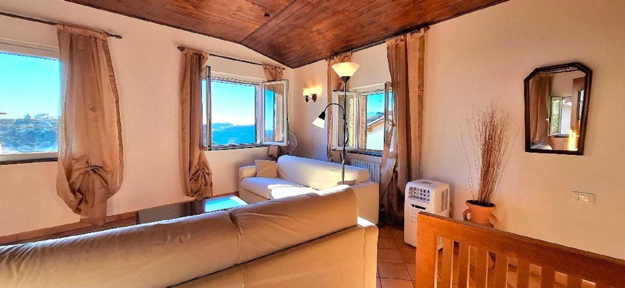 Вилла Antica Casa Vista Mare Wi-Fi E A-C Pompeiana Экстерьер фото